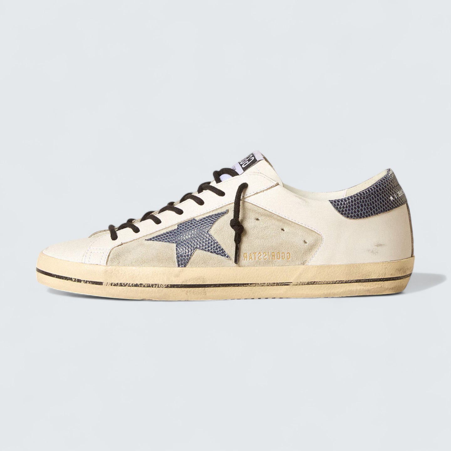 Super-Star 'Blue Lizard Star & Mixed Leather'