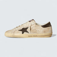 Super-Star 'Black Denim Star & Leather Heel'