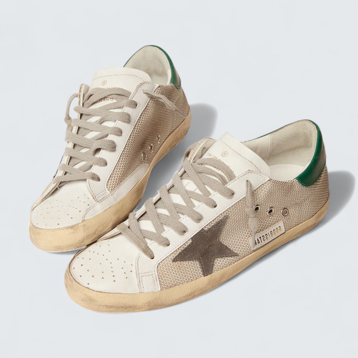 Super-Star 'Light Silver Mesh & Grey Star'