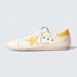 Super-Star 'Mesh, Nappa & Yellow Leather Star'