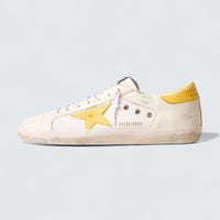 Super-Star 'Mesh, Nappa & Yellow Leather Star'