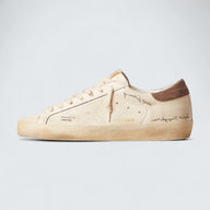Super-Star 'Perforated Star & Suede Heel'