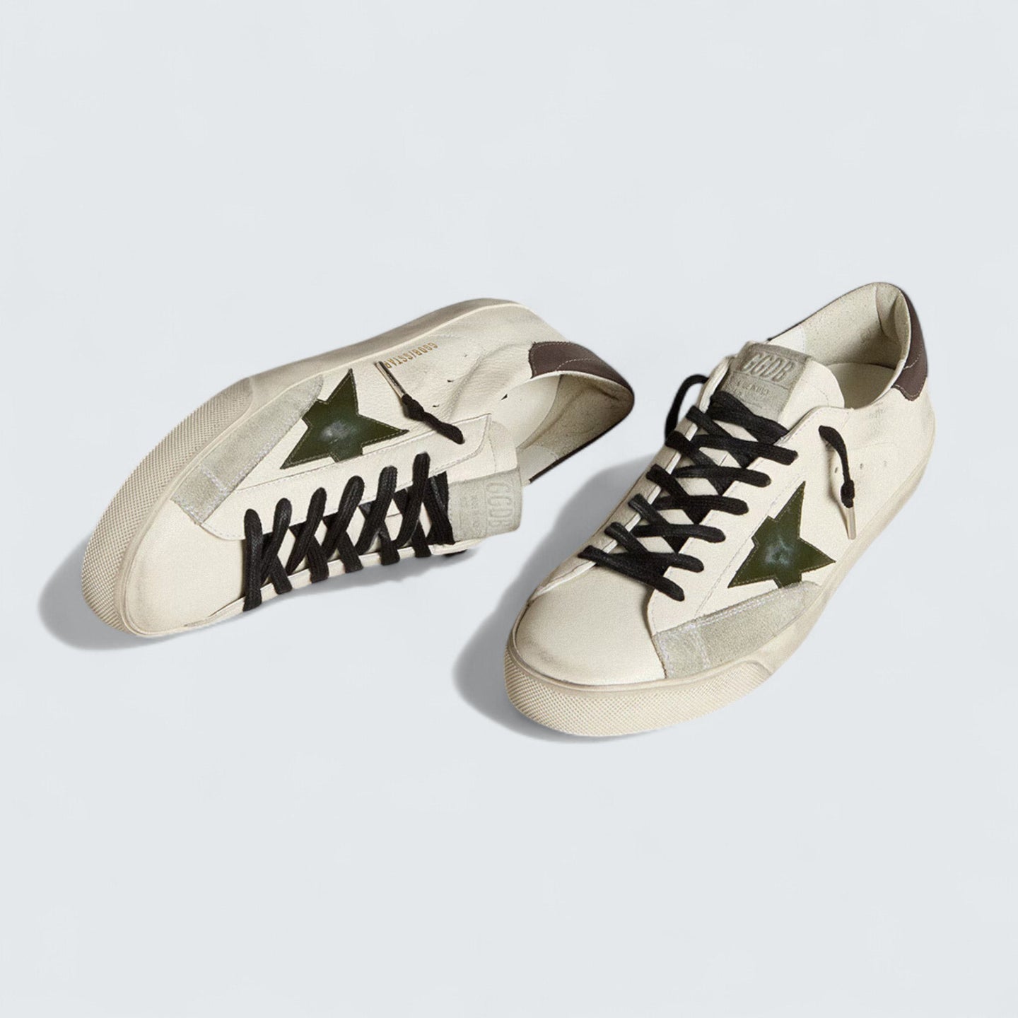 Super-Star 'Green Star & Grey Heel Tab'