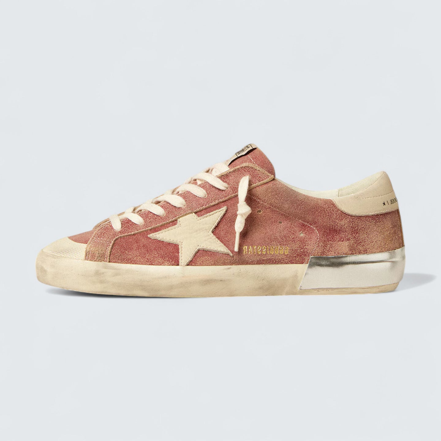 Super-Star 'Red Leather & Cream Nubuck'