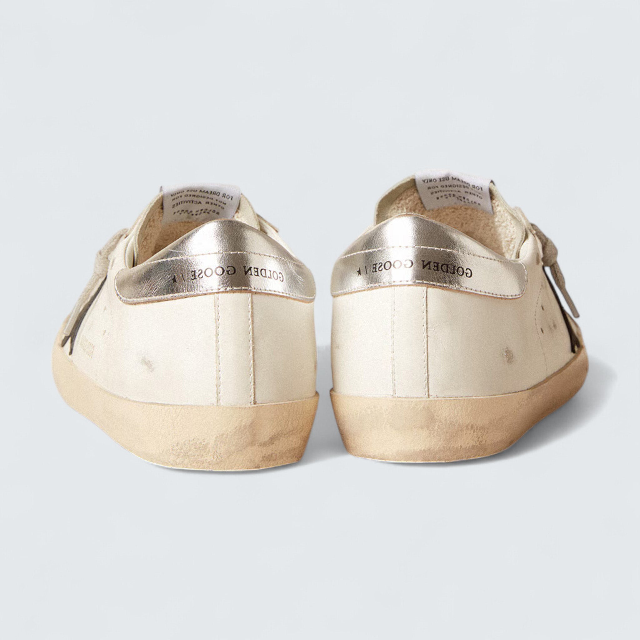 Super-Star 'Black Nubuck Star & Silver Heel'