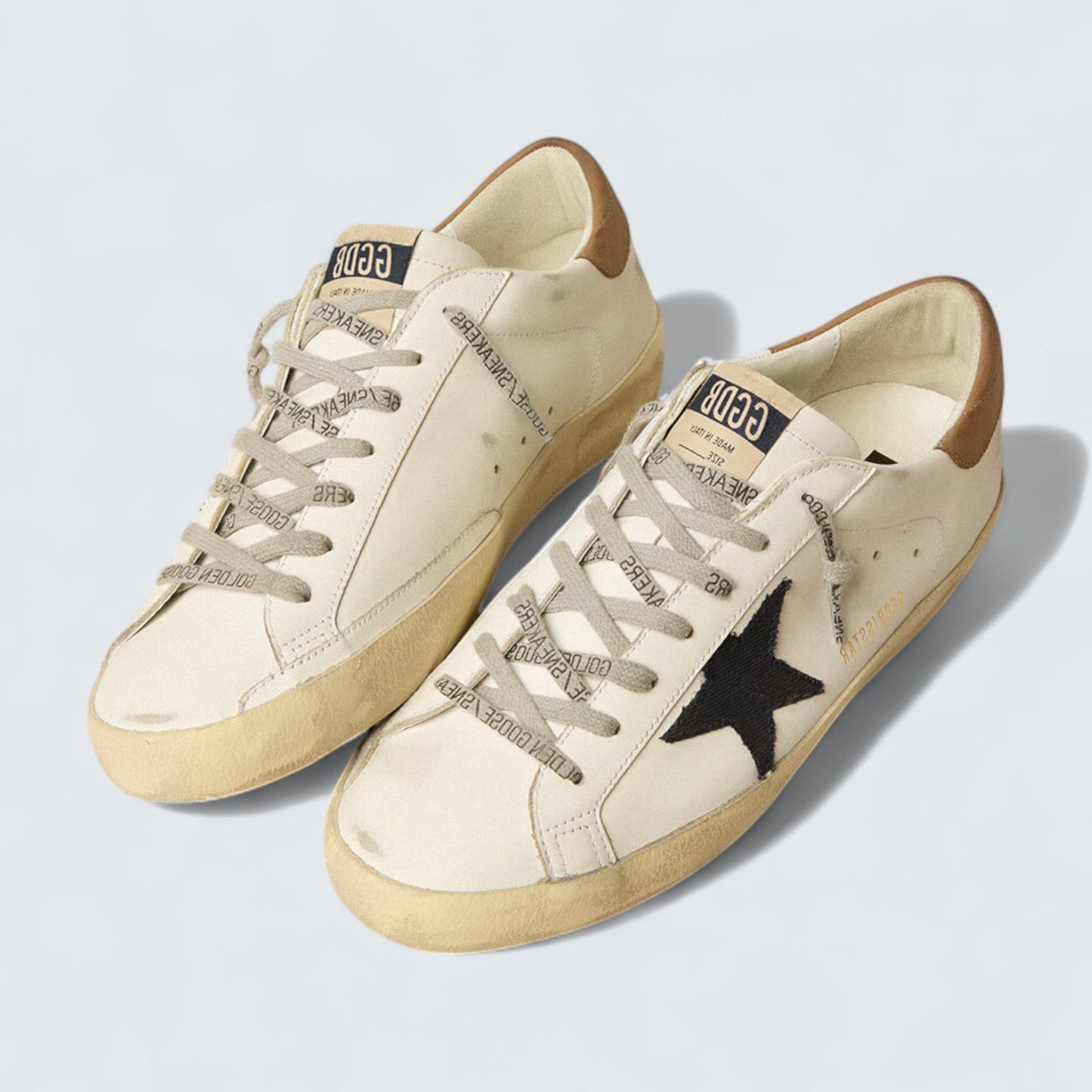 Super-Star 'Midnight Canvas Star & Tobacco Heel'