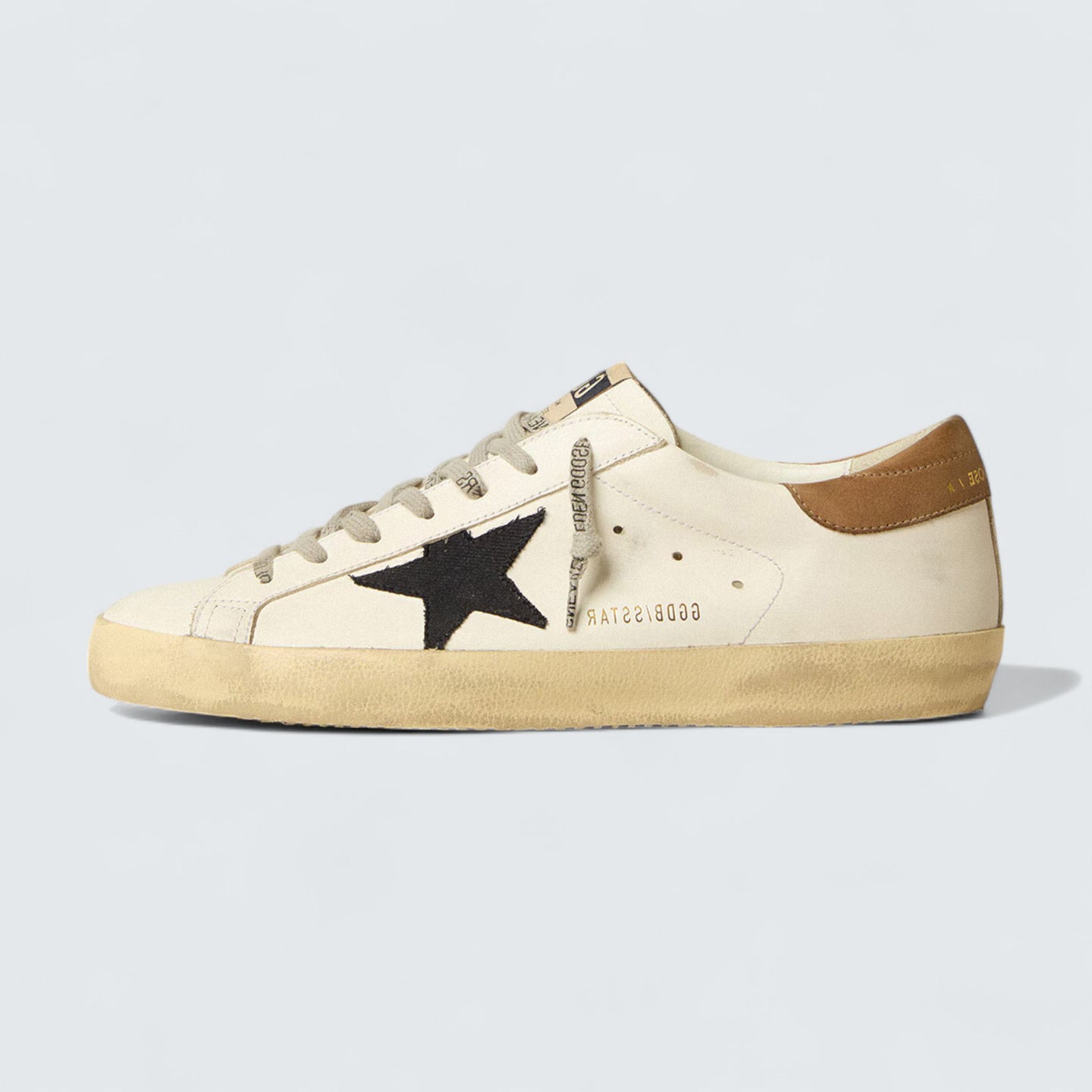 Super-Star 'Midnight Canvas Star & Tobacco Heel'