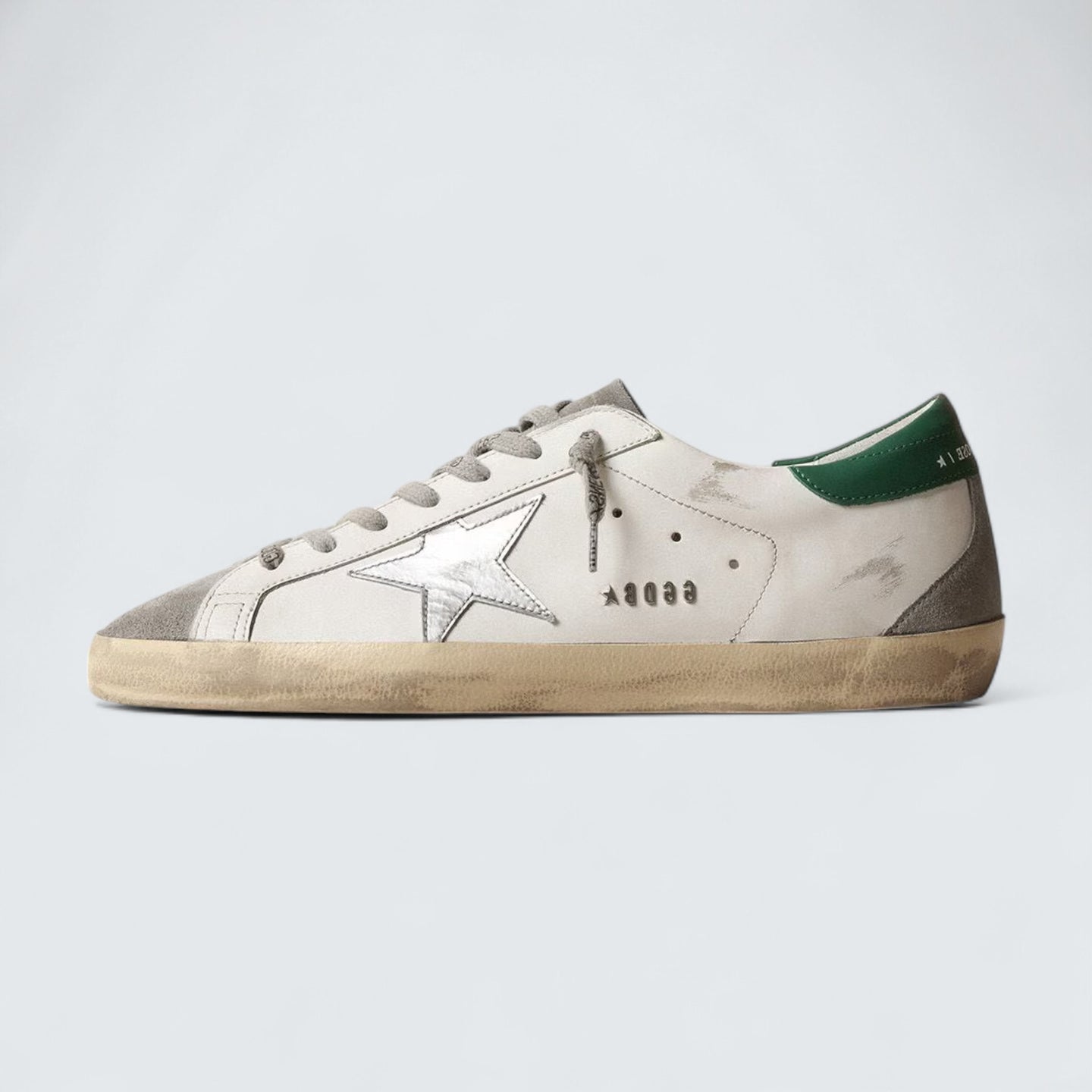 Super-Star 'Silver Star & Green Heel Tab'