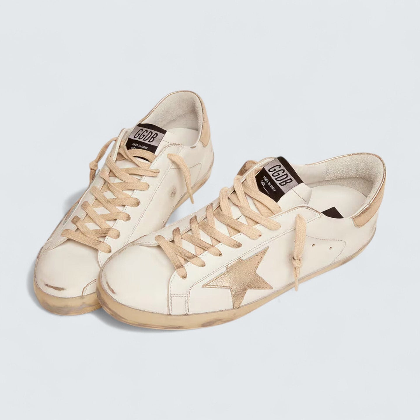 Super-Star 'Gold Sparkle Foxing & Lettering'