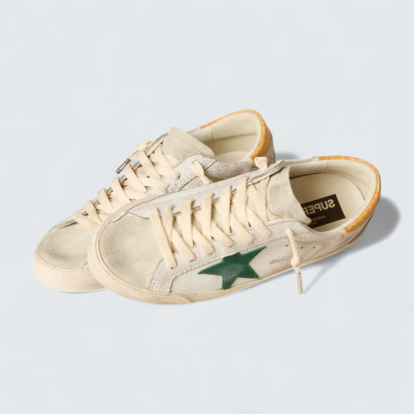 Super-Star 'Green Suede Star'