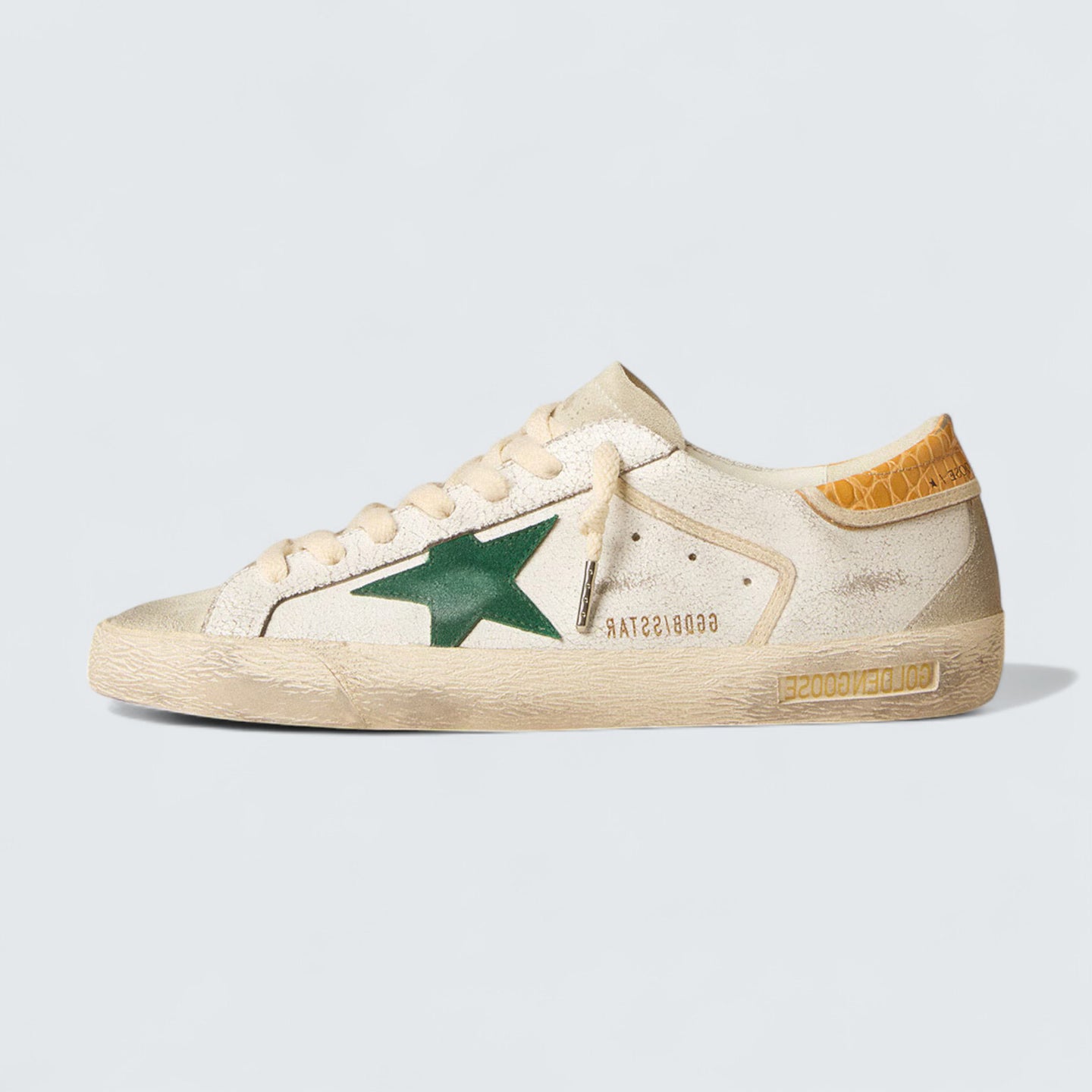 Super-Star 'Green Suede Star'