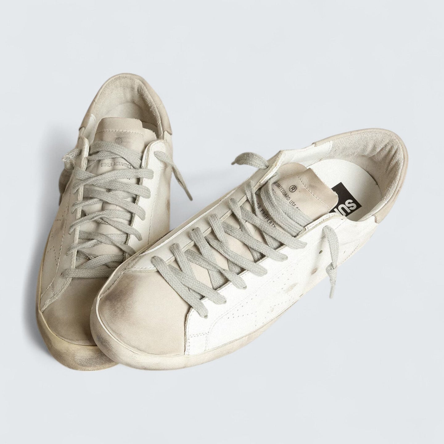 Super-Star 'Perforated Star & Ice-Grey Heel'