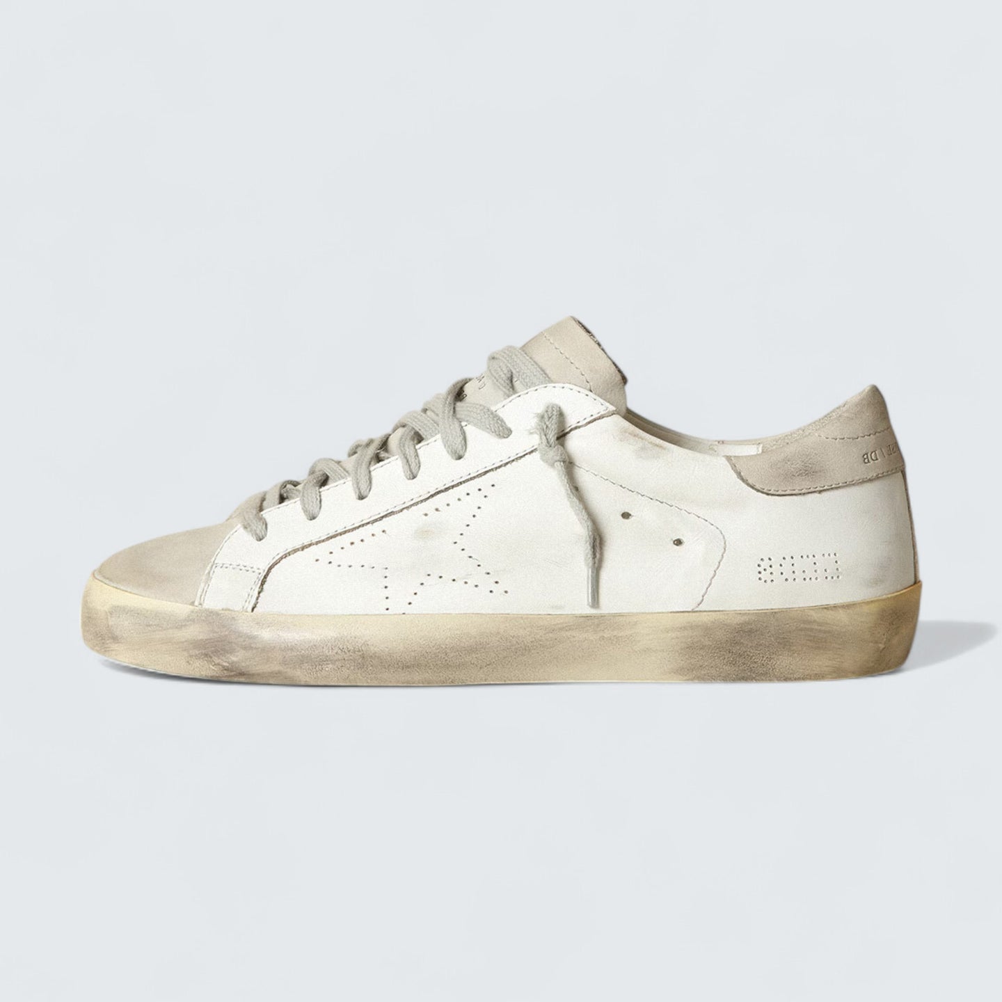 Super-Star 'Perforated Star & Ice-Grey Heel'