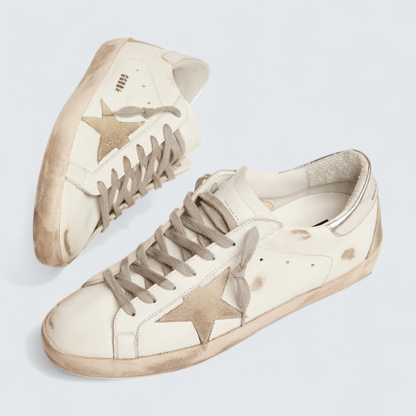 Super-Star 'Silver Heel Tab & Lettering'
