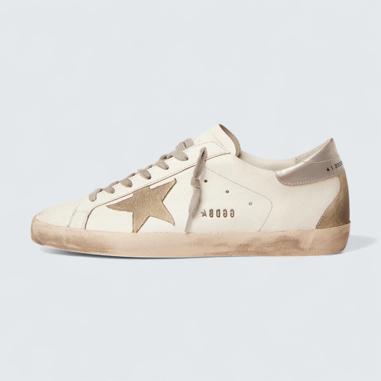 Super-Star 'Silver Heel Tab & Lettering'