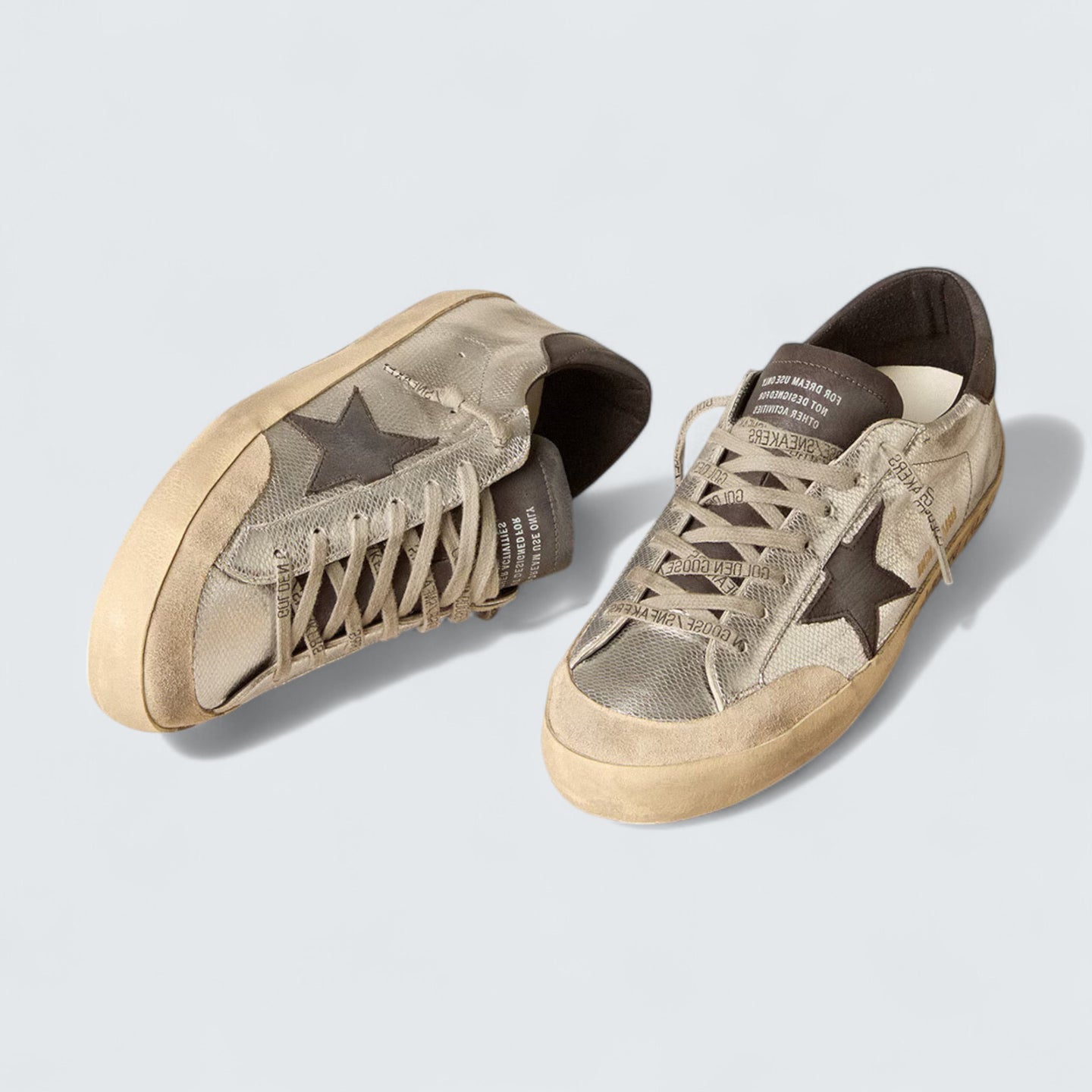 Super-Star 'Silver & Black Nubuck'