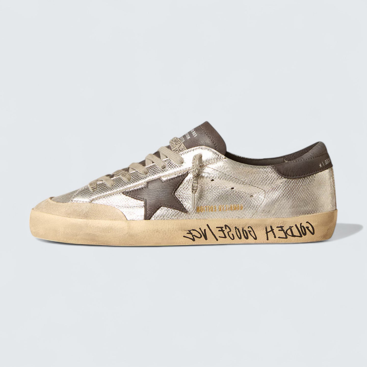 Super-Star 'Silver & Black Nubuck'