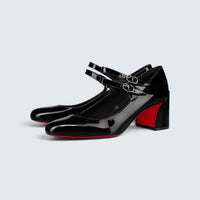 Miss Jane - 55 mm Mary Janes pumps - Patent calf leather