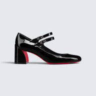 Miss Jane - 55 mm Mary Janes pumps - Patent calf leather