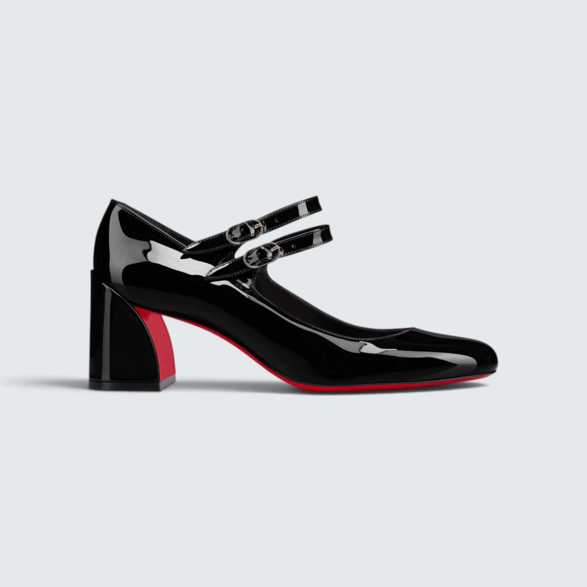 Miss Jane - 55 mm Mary Janes pumps - Patent calf leather