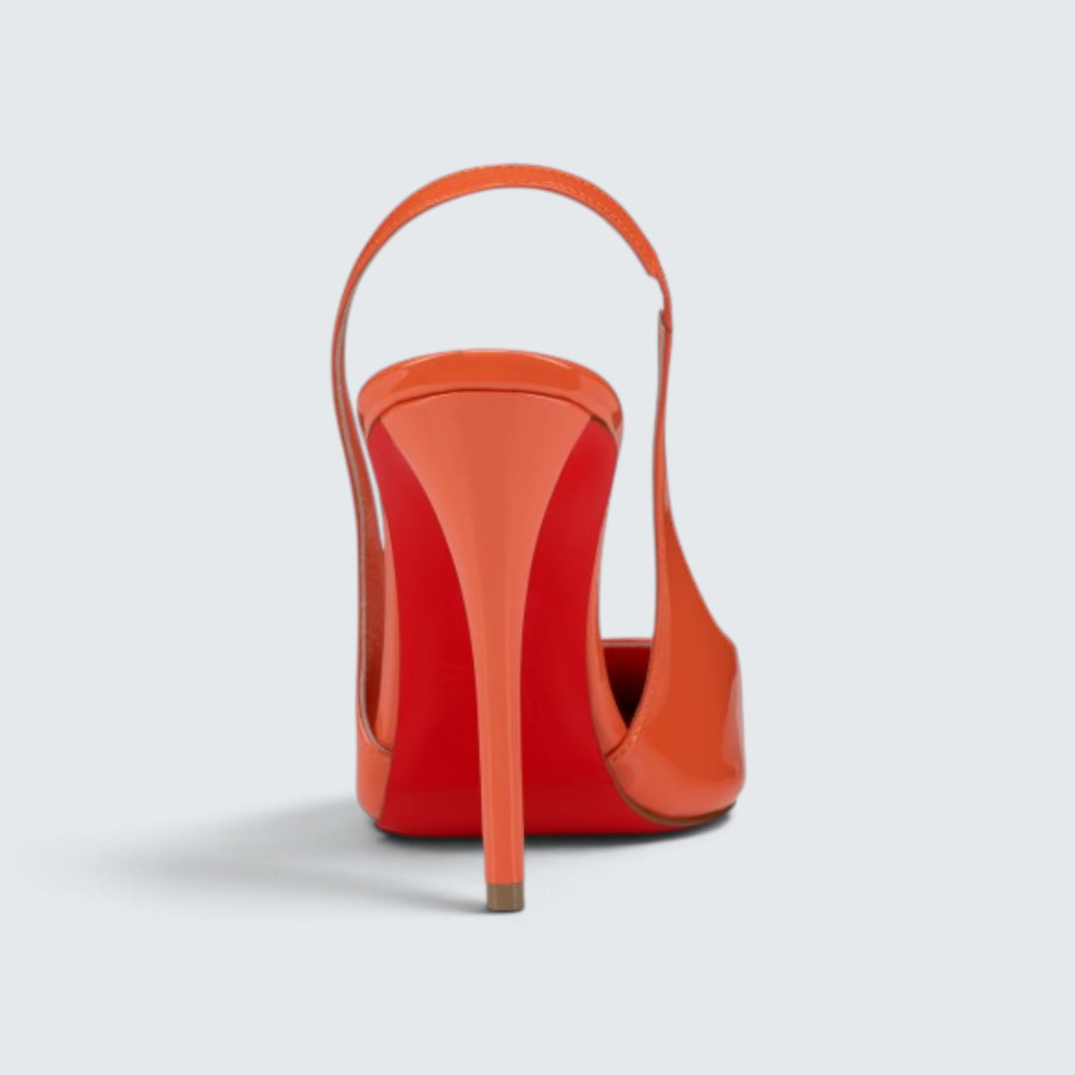 Miss Z Sling Back - 100 mm Slingback pumps - Patent calf leather