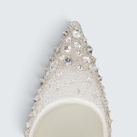 Miss Z Sparkling - 80 mm Pumps - Mesh and strass