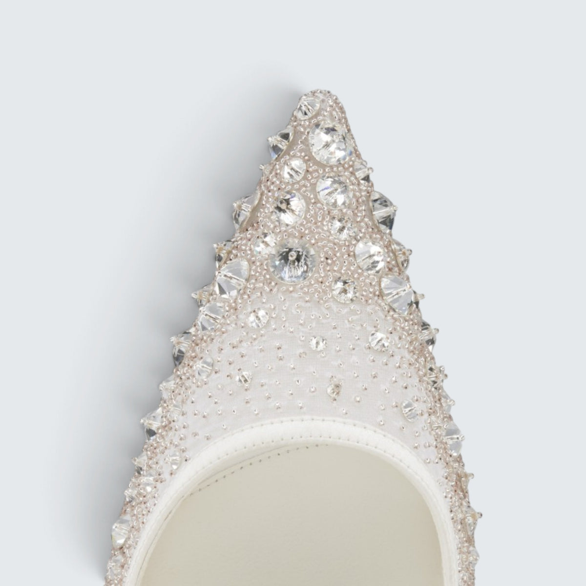 Miss Z Sparkling - 80 mm Pumps - Mesh and strass
