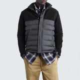 Mistral Panelled Fleece and Quilted Shell Down Jacket