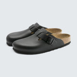 Boston 'Black Natural Leather'