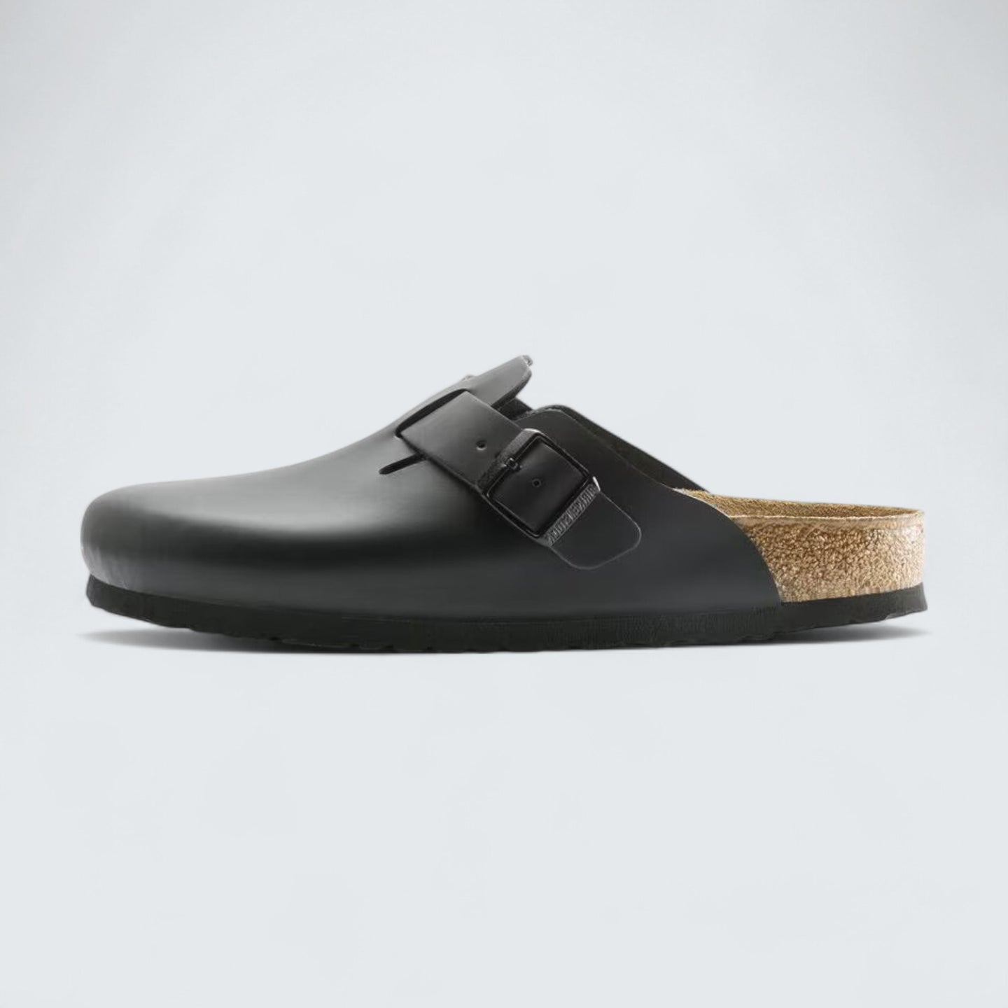 Boston 'Black Natural Leather'