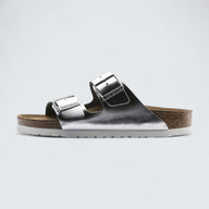 Arizona 'Metallic Silver Natural Leather'