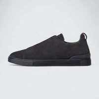 Navy Blue Suede Triple Stitch™ Sneakers