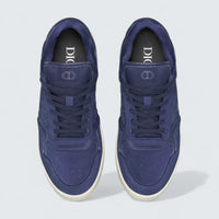 B27 Uptown Low-Top Sneaker ’Navy Blue Suede and Navy Blue Dior Gravity Suede’