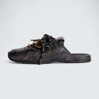 x New Balance 530 SL Deco Calf Leather Mules 'Black'