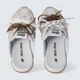 x New Balance 530 SL Deco Calf Leather Mules 'White