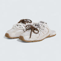x New Balance 530 SL Deco Calf Leather Mules 'White