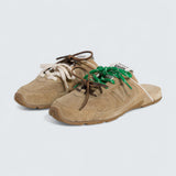 x New Balance 530 SL Faded Suede Mules 'Ecru'