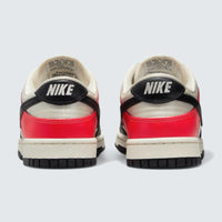 Dunk Low 'Black Toe Bright Crimson'