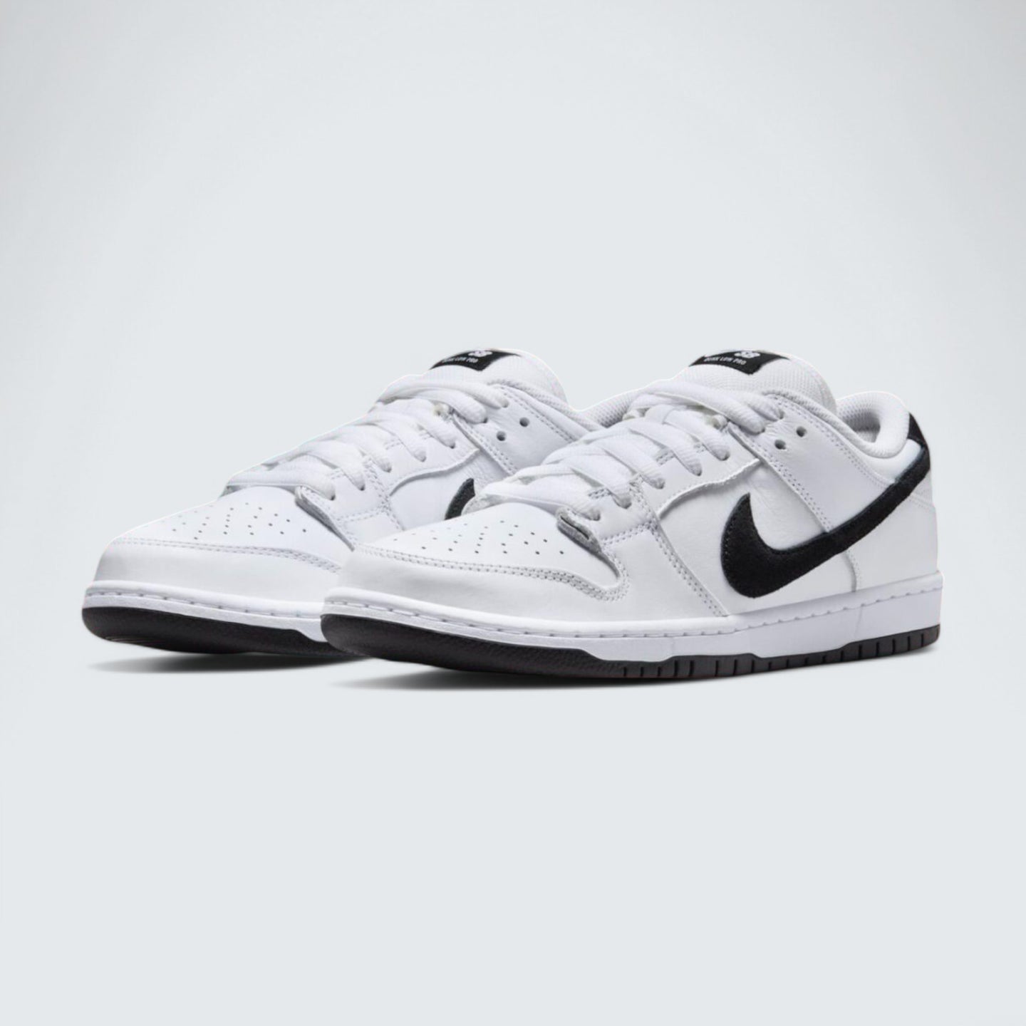 SB Dunk Low Pro 'White and Black'