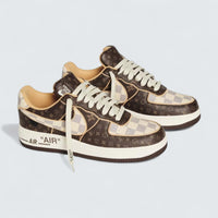Louis Vuitton x Nike Air Force 1 Low 'Monogram Damier' – Pilot Case Edition