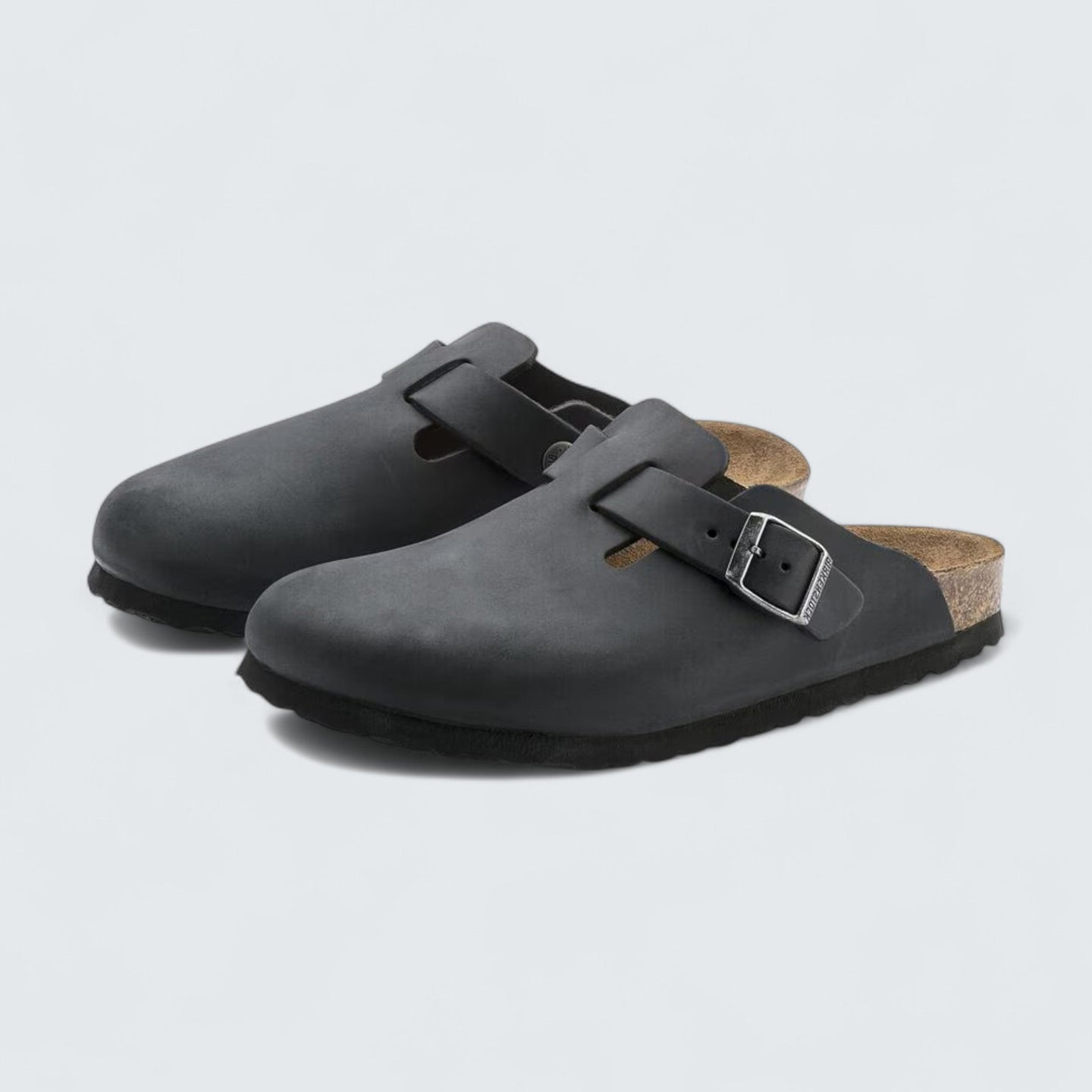 Boston 'Black Oiled Leather'