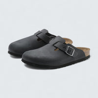 Boston 'Black Oiled Leather'