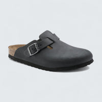 Boston 'Black Oiled Leather'