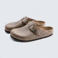 Boston 'Tobacco Brown Oiled Leather'