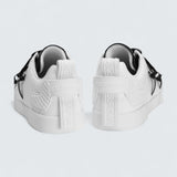 D&G Portofino Sneakers in Calfskin and Patent Leather 'White'