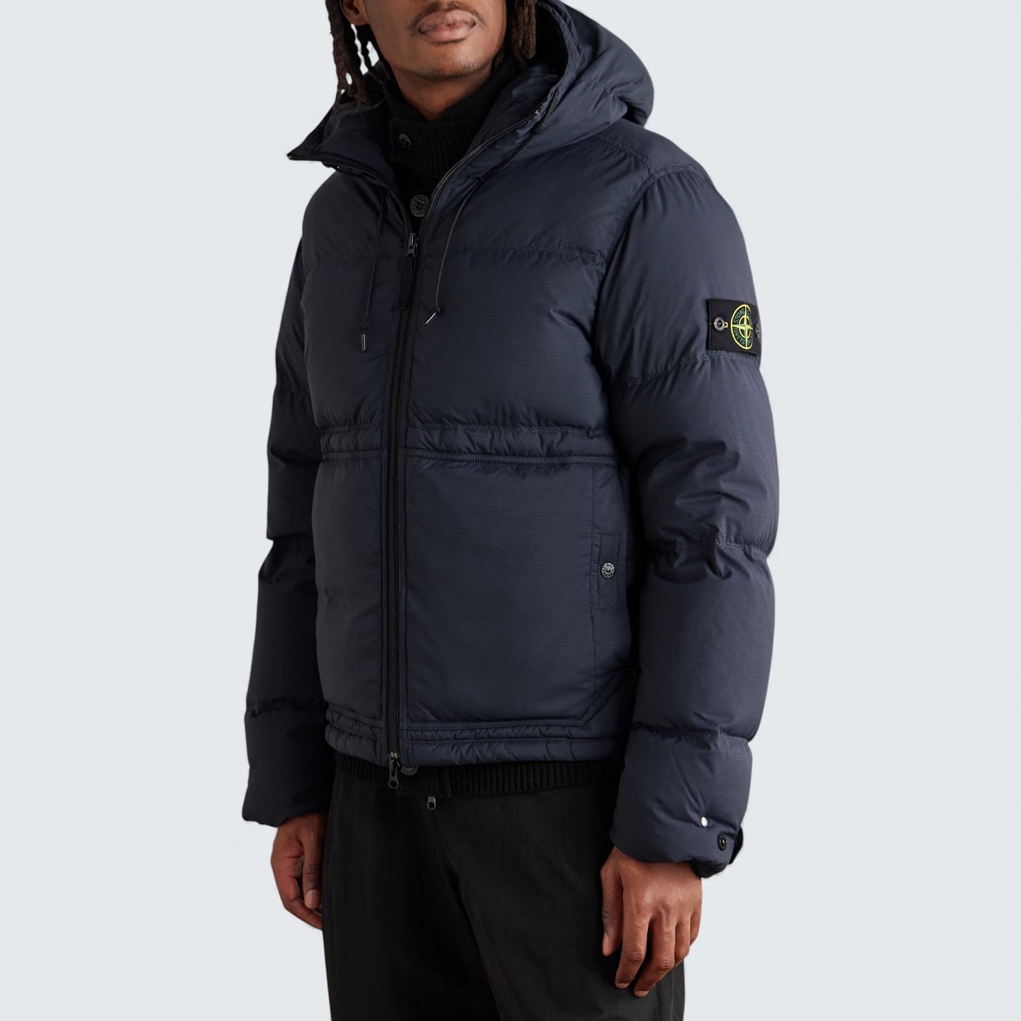 Quilted CORDURA® Ripstop Hooded Down Jacket