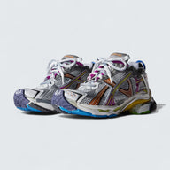 Runner Sneaker in Multicolor Mesh and Nylon