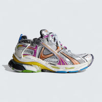Runner Sneaker in Multicolor Mesh and Nylon