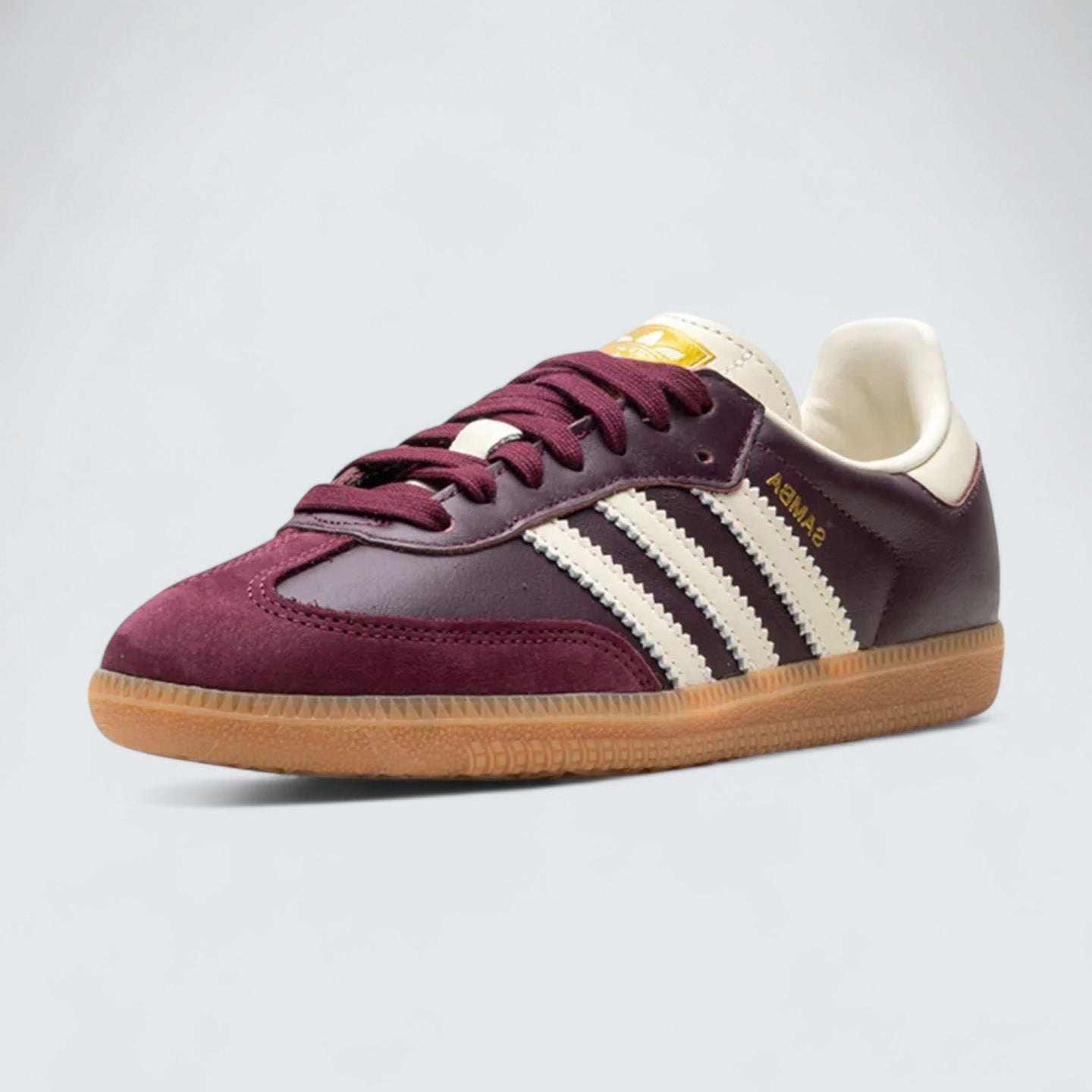 Samba OG 'Maroon Gold Metallic'