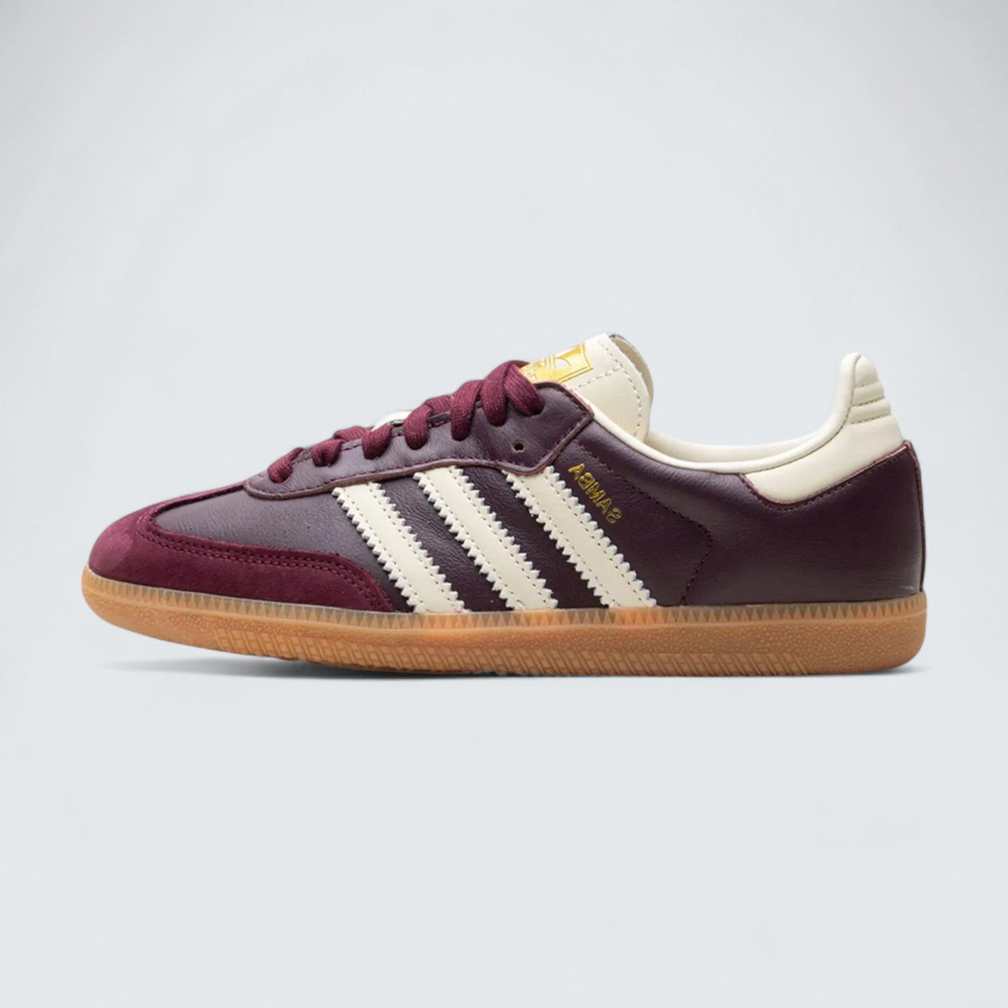 Samba OG 'Maroon Gold Metallic'